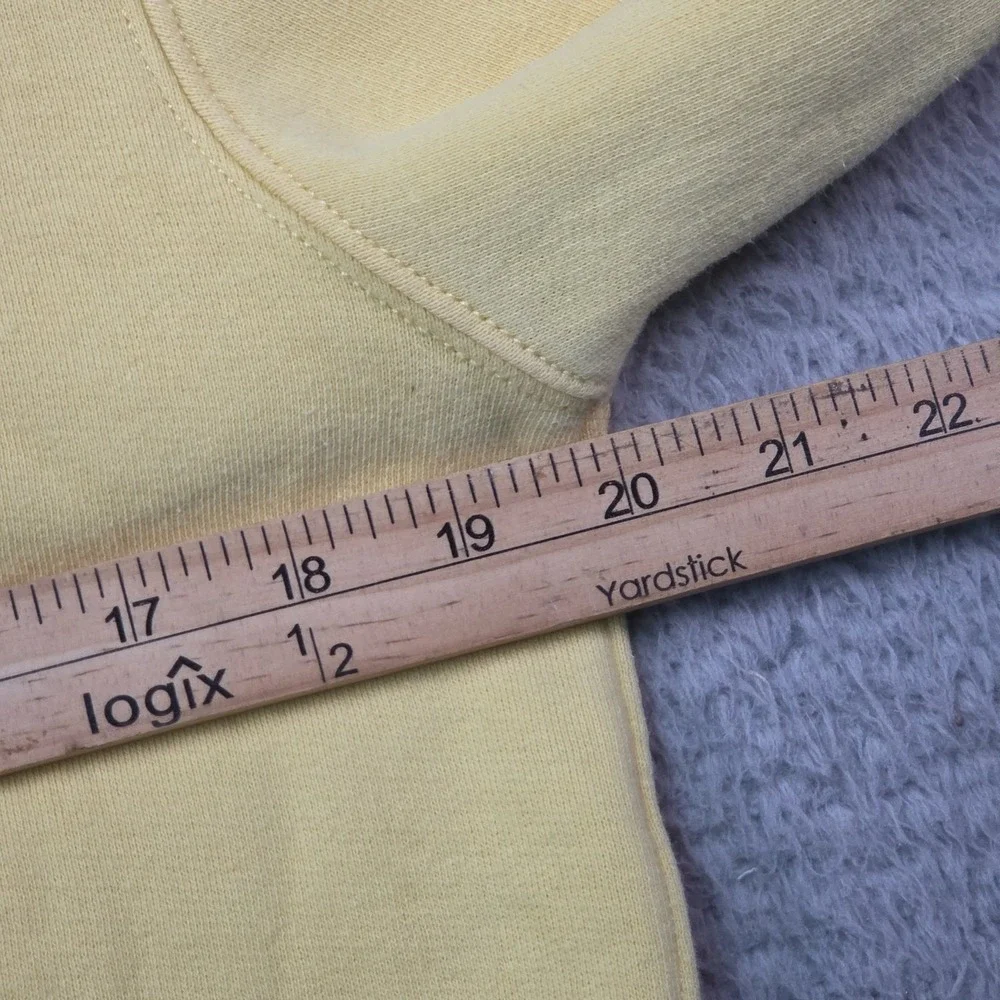 Polo Ralph Lauren Hoodie Boys L Yellow Hooded Embroidered Pony Preppy School